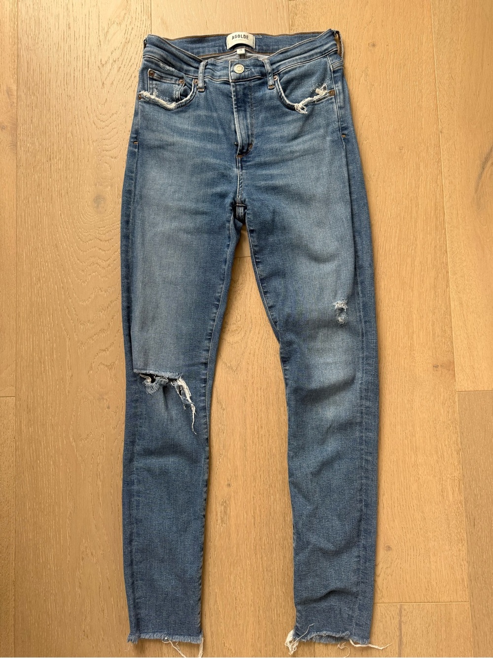 AGOLDE Sophie skinny jean